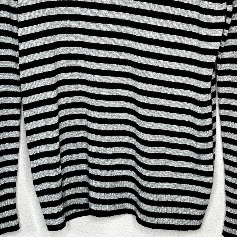 Joseph A Striped Turtleneck Sweater - Picture 3 of 7